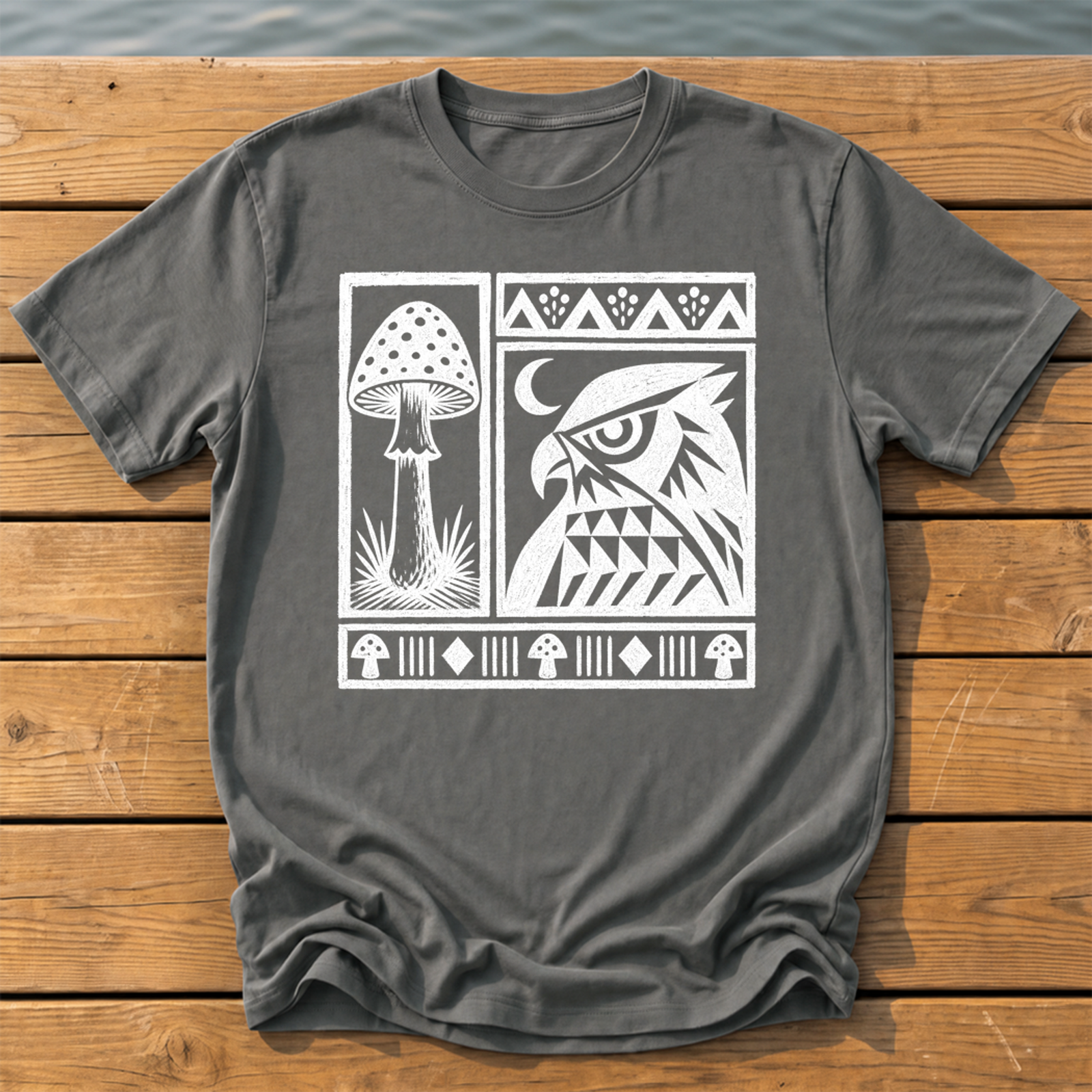 Outside-ish Design 70 T-Shirt — Pepper