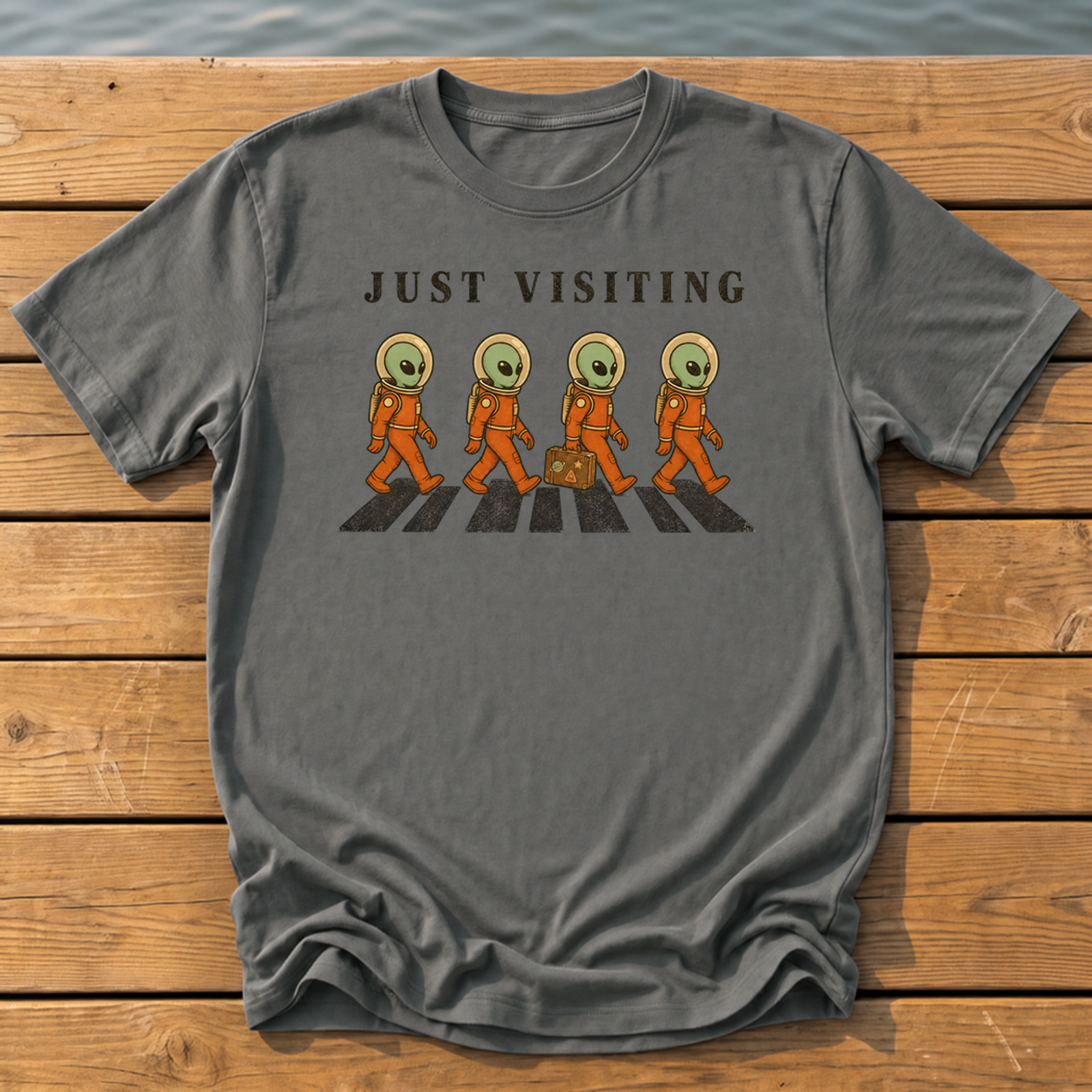 Outside-ish Design 71 T-Shirt — Pepper