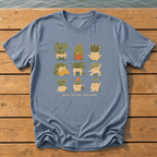 Outside-ish Design 74 T-Shirt — Blue Jean