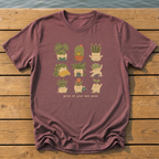 Outside-ish Design 74 T-Shirt — Brick