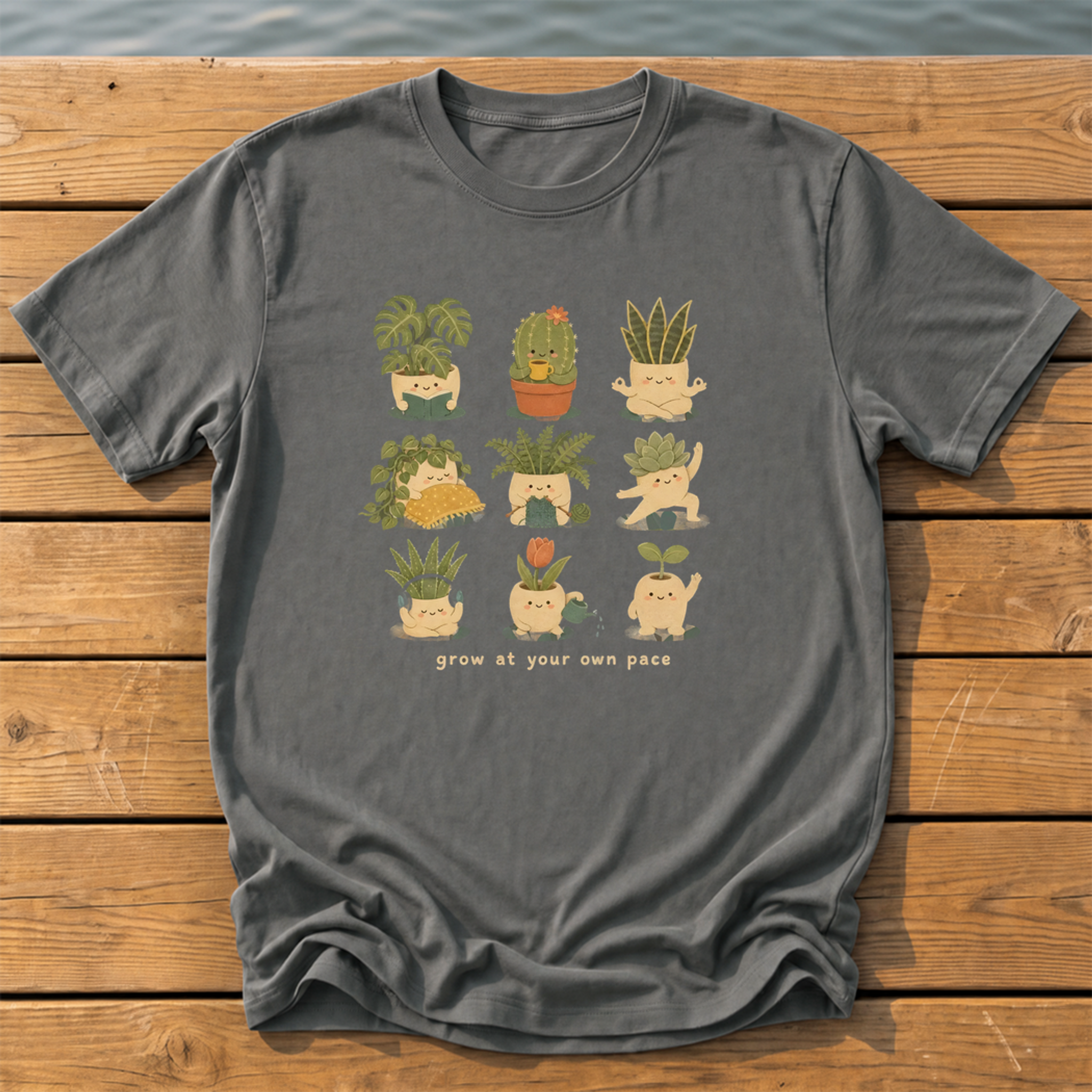 Outside-ish Design 74 T-Shirt — Pepper