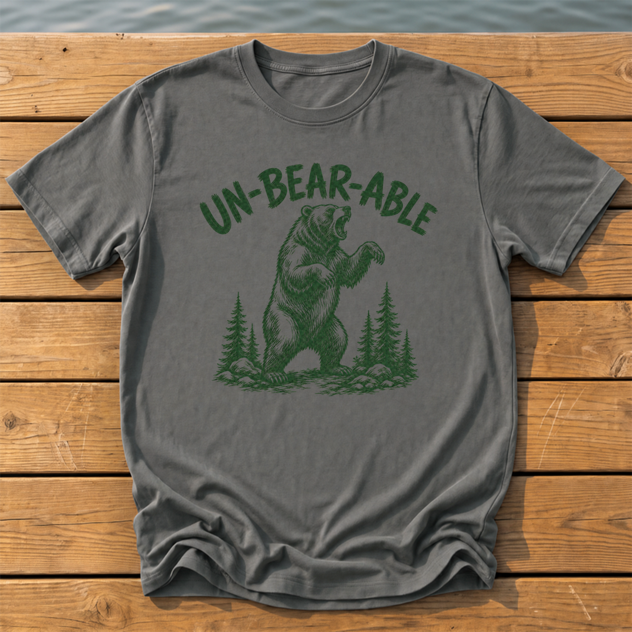 Outside-ish Design 77 T-Shirt — Pepper