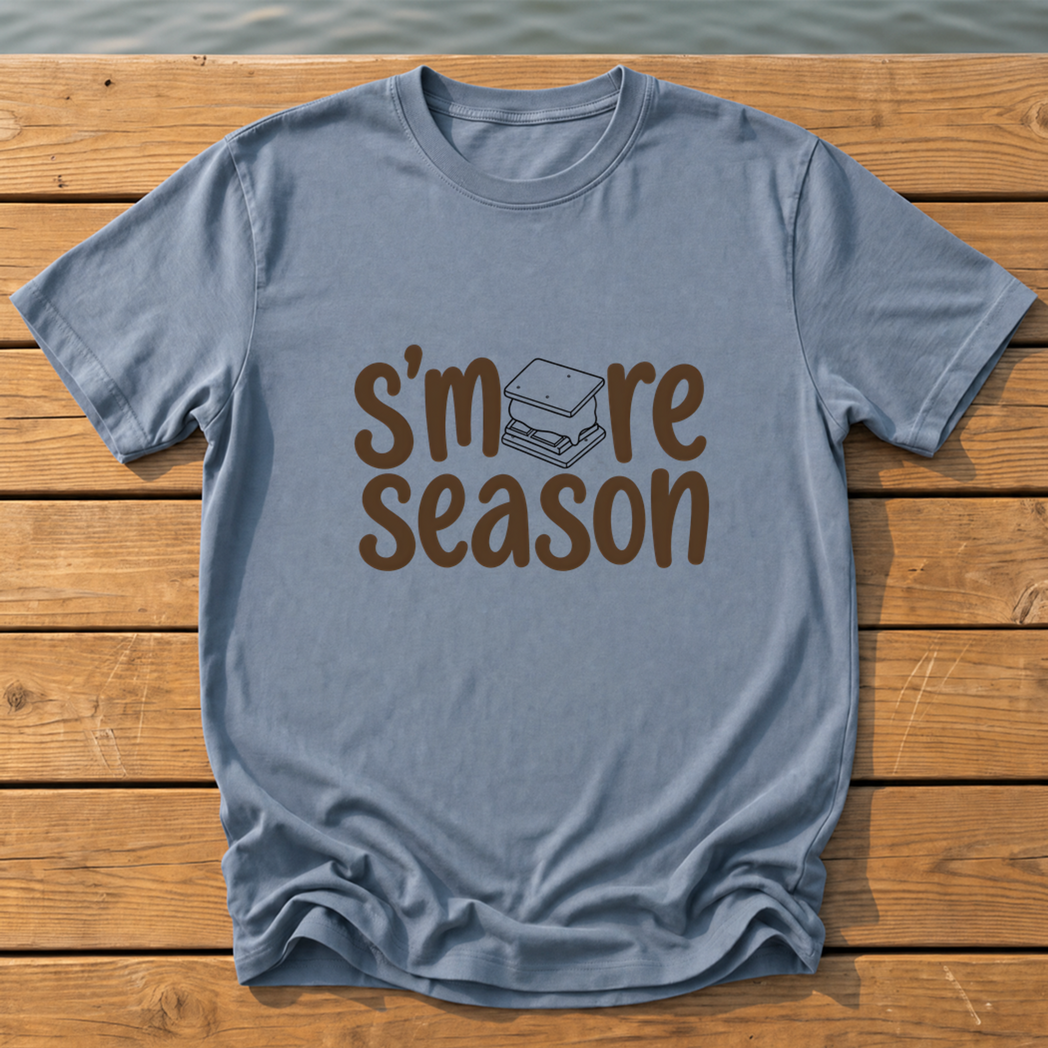 Outside-ish Design 79 T-Shirt — Blue Jean