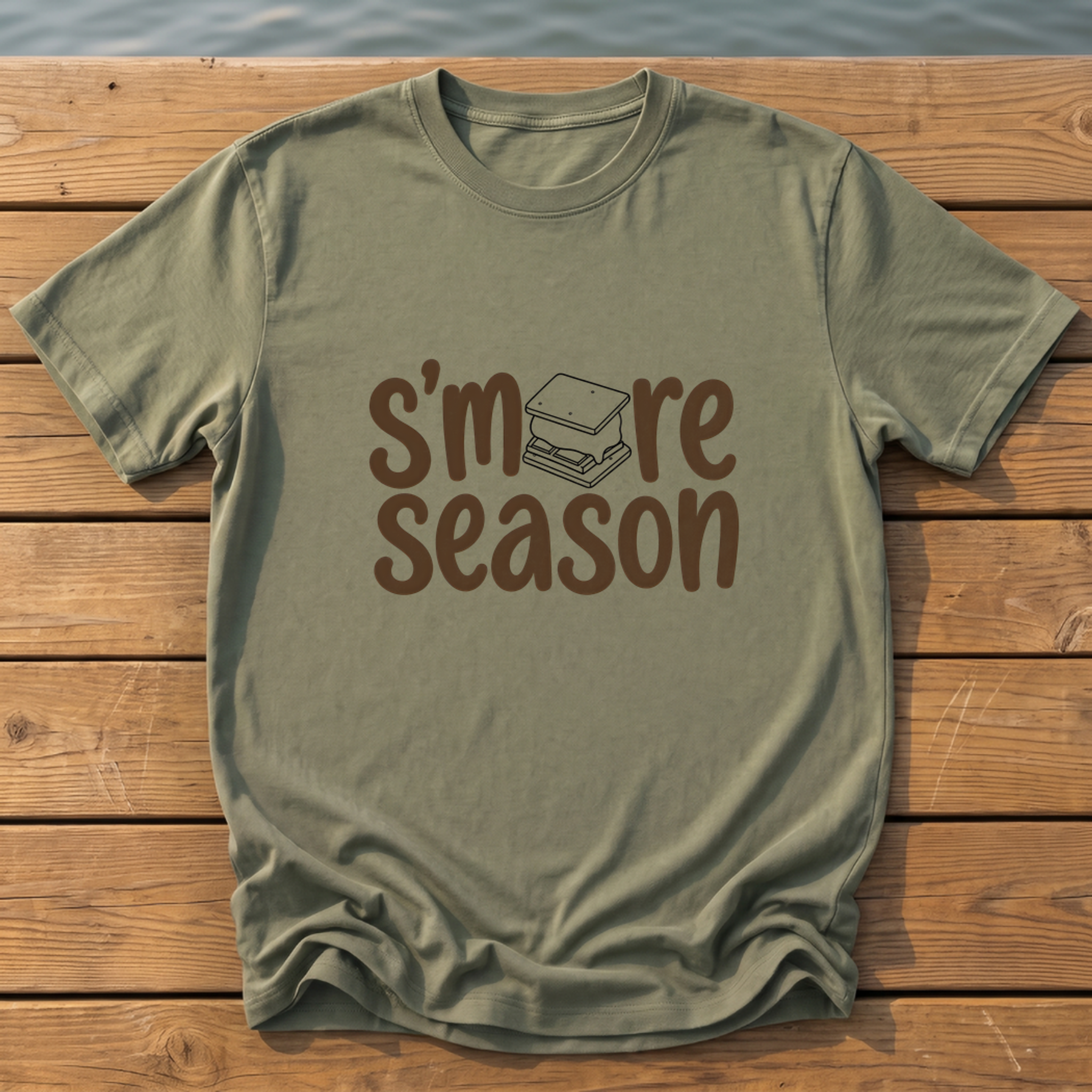 Outside-ish Design 79 T-Shirt — Moss