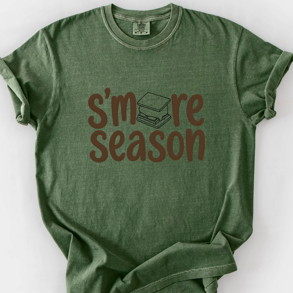 S'more Season T-Shirt — Moss
