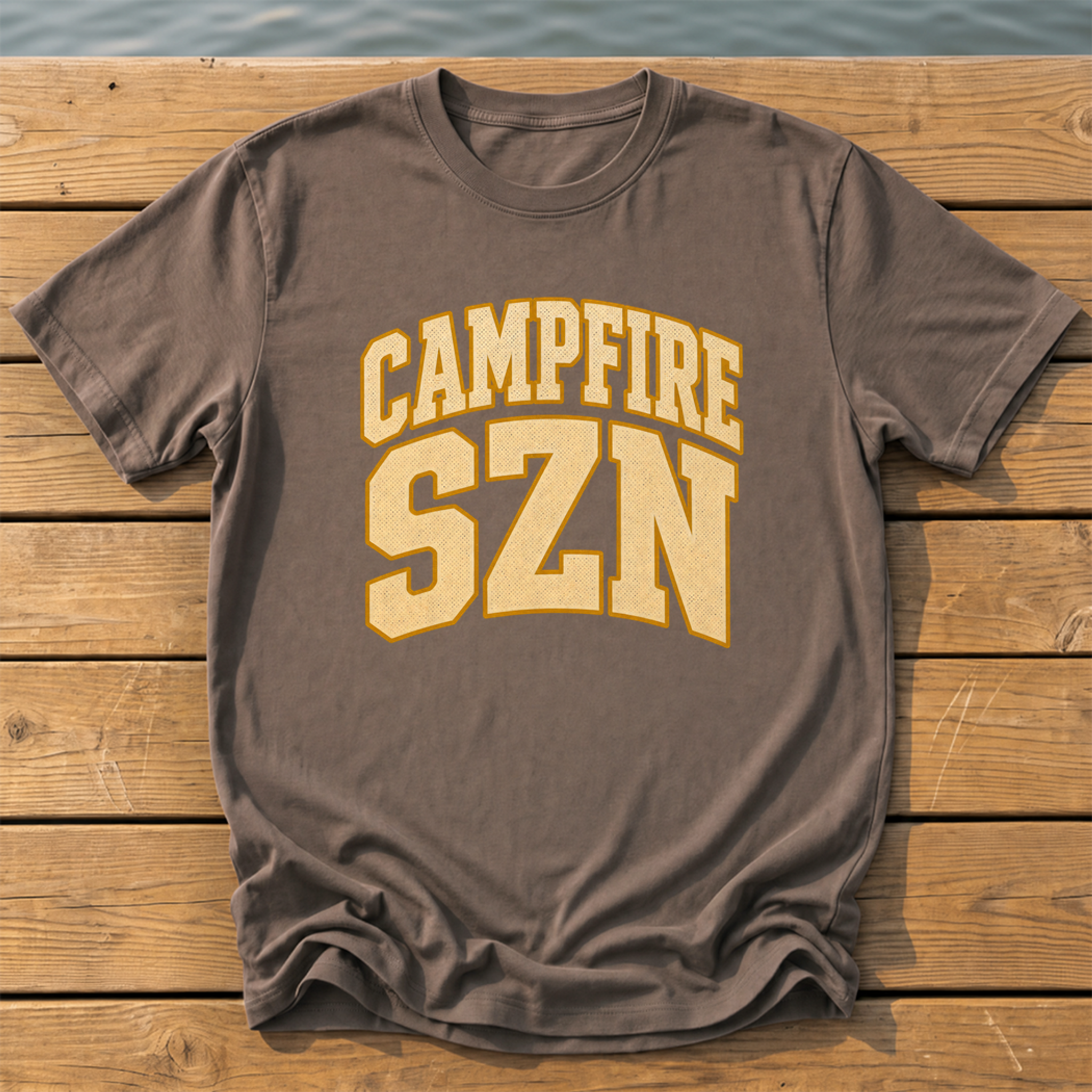 Outside-ish Design 82 T-Shirt — Espresso