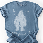 Assquatch T-Shirt — Blue Jean