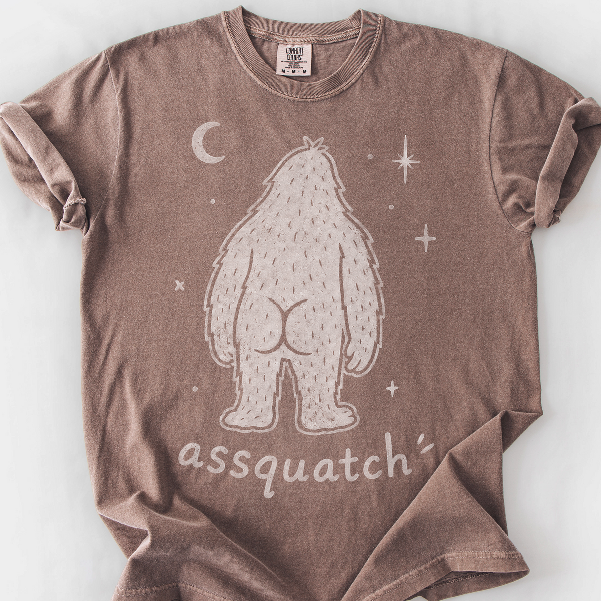Assquatch T-Shirt — Espresso