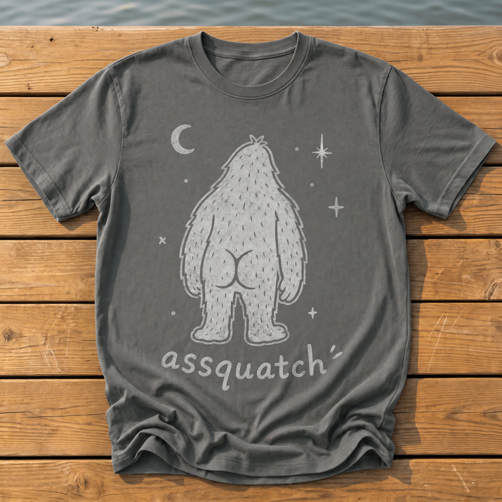 Outside-ish Design 84 T-Shirt — Pepper