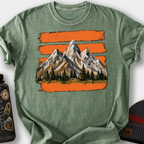 Painted Peaks T-Shirt — Moss