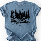 Peace Out Alien T-Shirt — Blue Jean