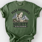 Peak Avoidance Society T-Shirt — Moss