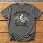 Peak Avoidance Society T-Shirt — Pepper