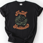 Peak Solitude T-Shirt — Black
