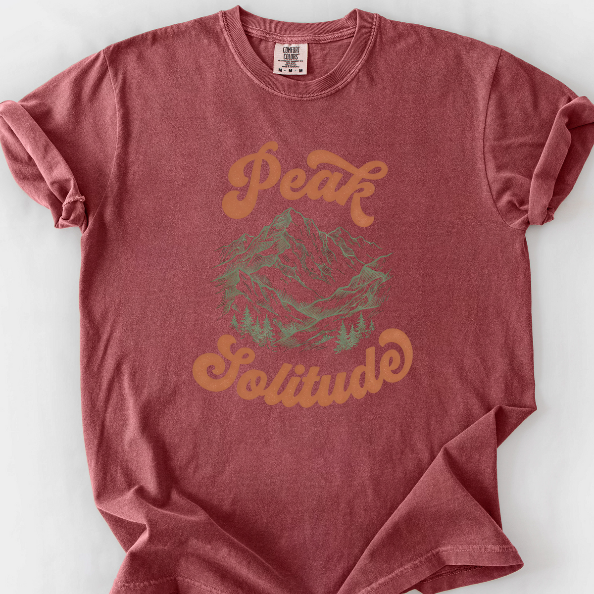 Peak Solitude T-Shirt — Brick