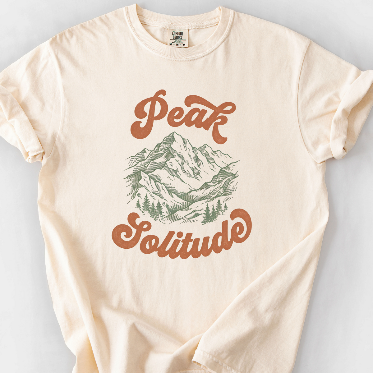Peak Solitude T-Shirt — Ivory