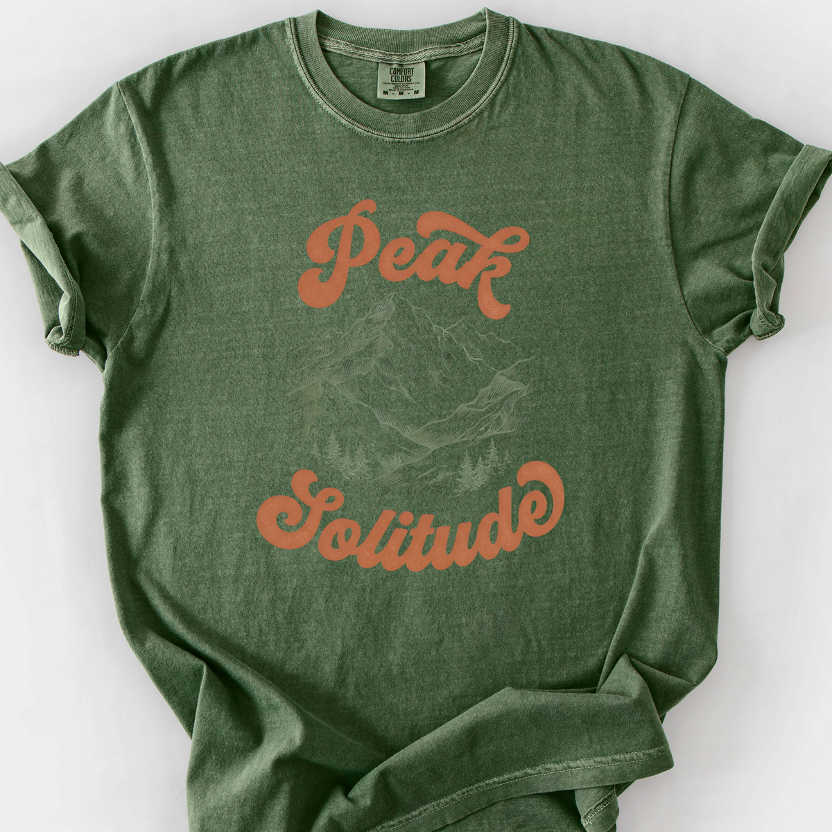 Peak Solitude T-Shirt — Moss