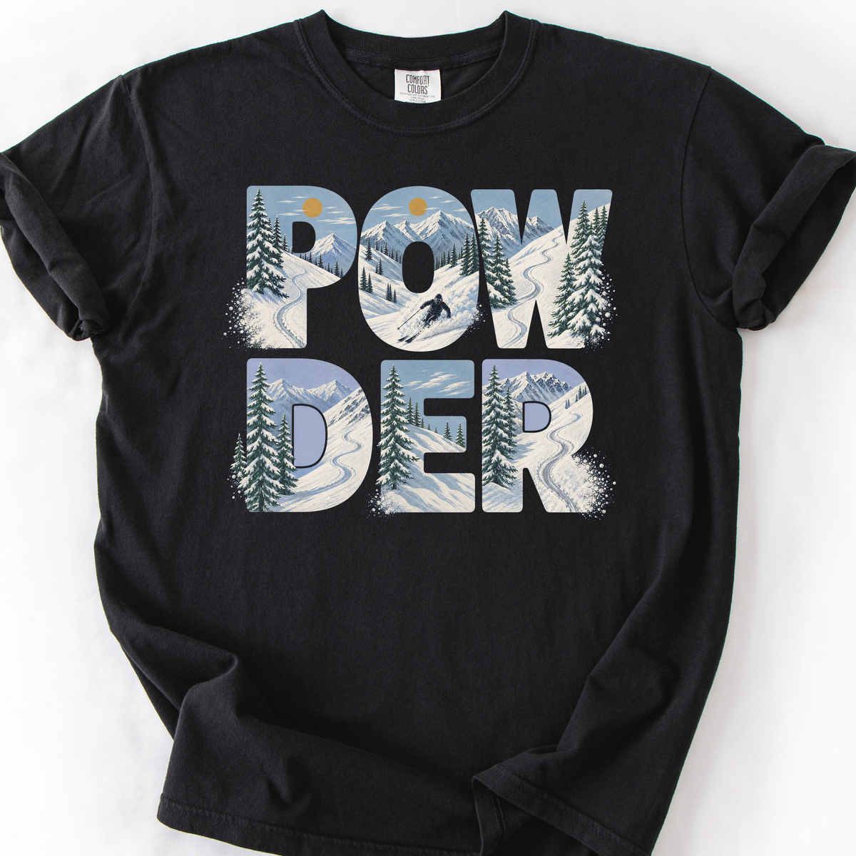 Powder T-Shirt — Black