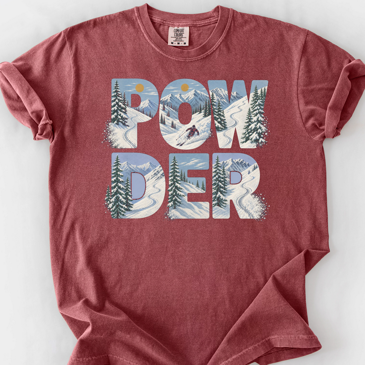 Powder T-Shirt — Brick