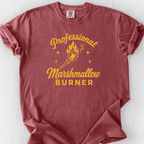 Professional Marshmallow Burner T-Shirt — Brick