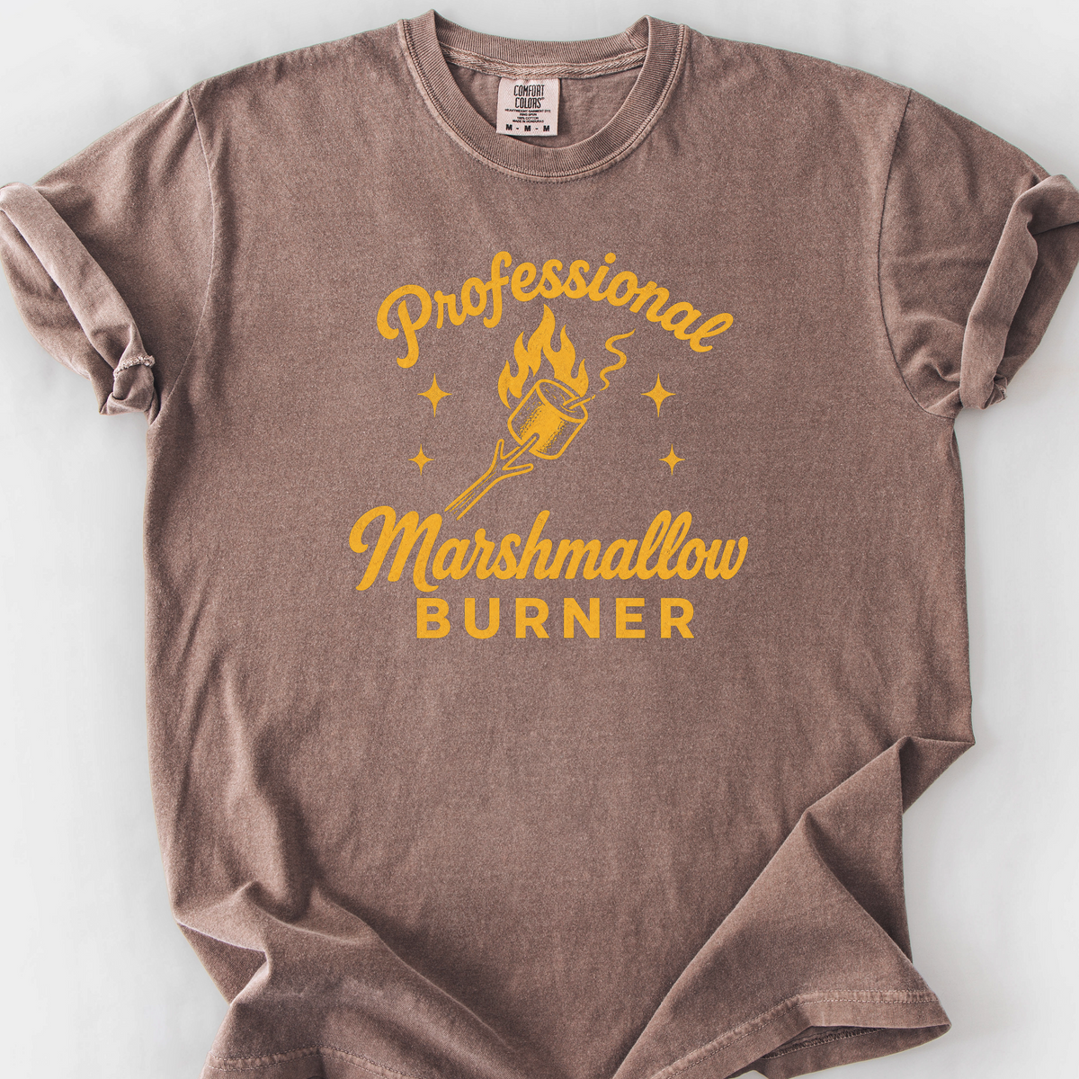 Professional Marshmallow Burner T-Shirt — Espresso