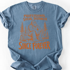 Professional Social Distancer T-Shirt — Blue Jean