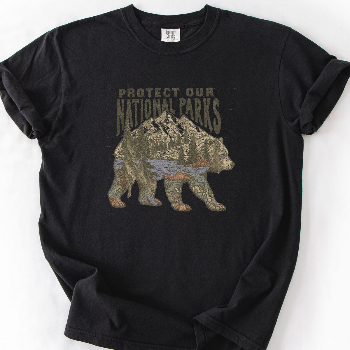 Protect Our National Parks T-Shirt — Black