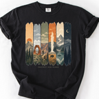 Protect Our Parks (Six Parks) T-Shirt — Black