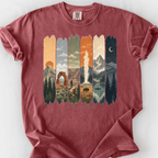 Protect Our Parks (Six Parks) T-Shirt — Brick