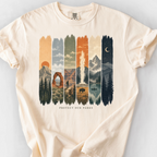 Protect Our Parks (Six Parks) T-Shirt — Ivory