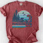 Protect Our Parks (Est. 1872) T-Shirt — Brick
