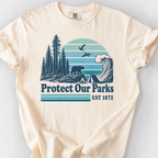 Protect Our Parks (Est. 1872) T-Shirt — Ivory