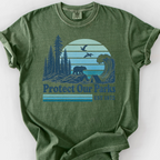 Protect Our Parks (Est. 1872) T-Shirt — Moss