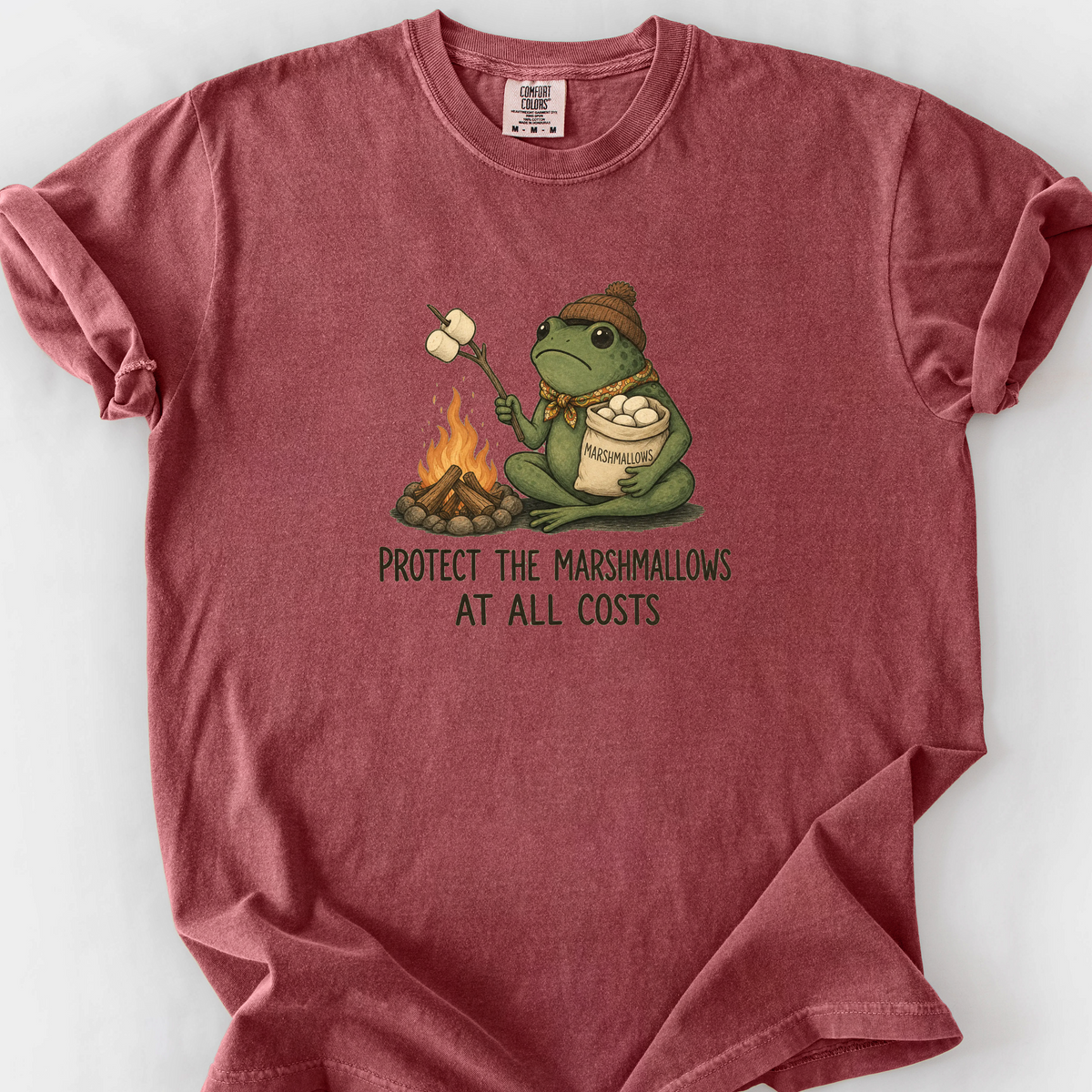 Protect The Marshmallows At All Costs T-Shirt — Brick