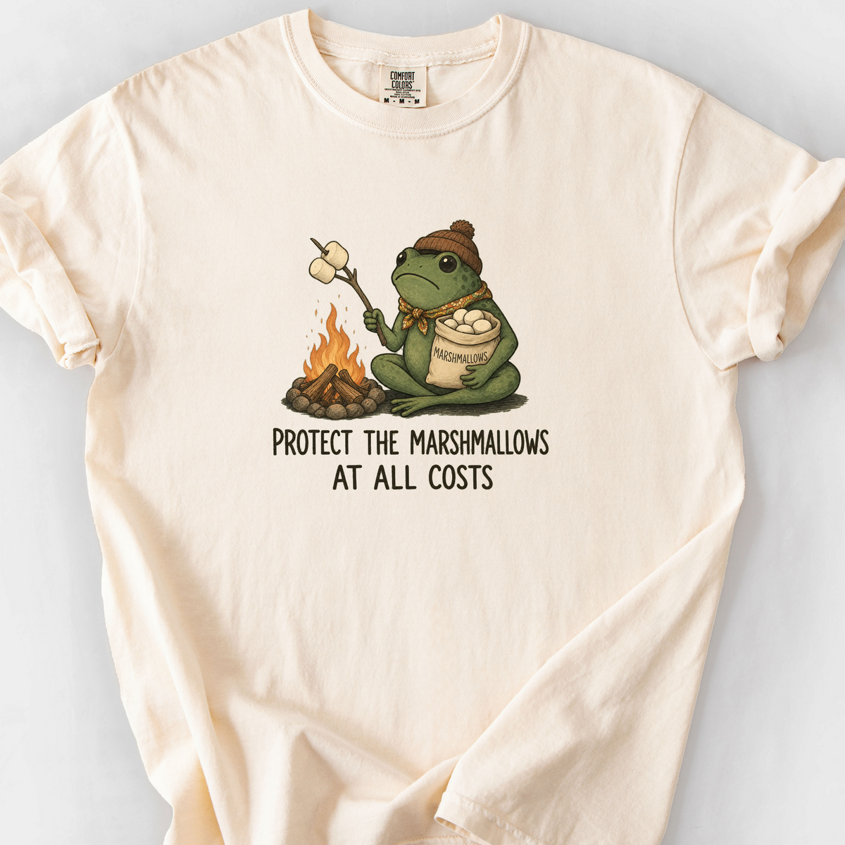 Protect The Marshmallows At All Costs T-Shirt — Ivory