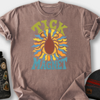 Psychedelic Tick Magnet T-Shirt — Espresso