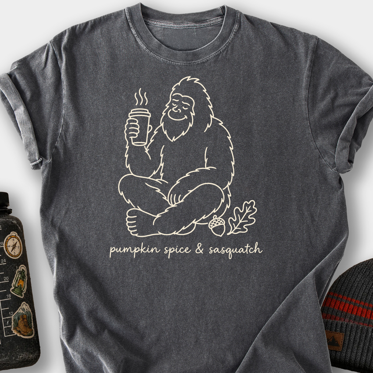 Pumpkin Spice And Sasquatch T-Shirt — Pepper