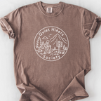 Quiet Hikers Society T-Shirt — Espresso