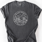 Quiet Hikers Society T-Shirt — Pepper