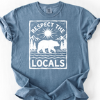 Respect the Locals (Bear) T-Shirt — Blue Jean