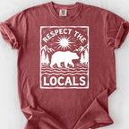 Respect the Locals (Bear) T-Shirt — Brick