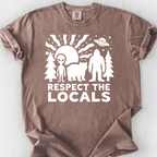Respect the Locals (Cryptids) T-Shirt — Espresso