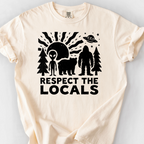 Respect the Locals (Cryptids) T-Shirt — Ivory