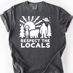 Respect the Locals (Cryptids) T-Shirt — Pepper