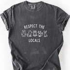 Respect the Locals (Doodle) T-Shirt — Pepper