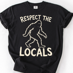 Respect The Locals T-Shirt — Black