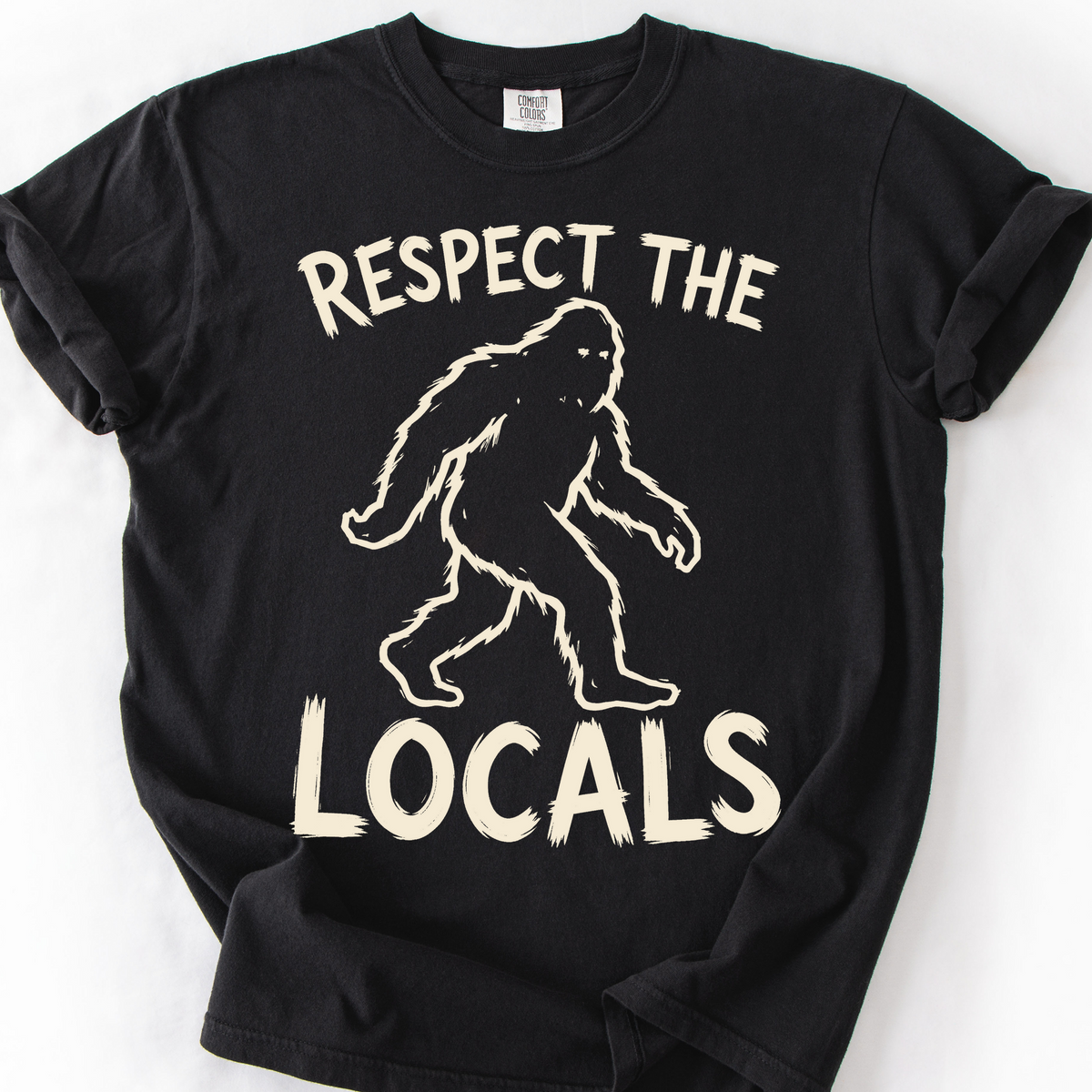 Respect The Locals T-Shirt — Black