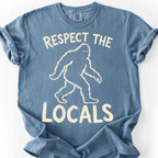 Respect The Locals T-Shirt — Blue Jean