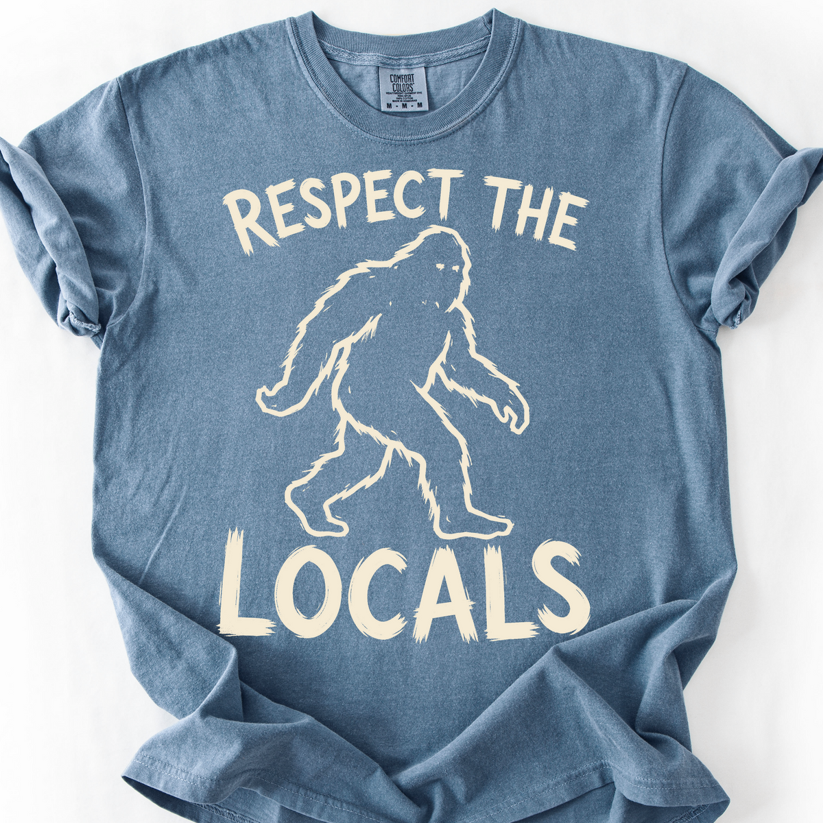 Respect The Locals T-Shirt — Blue Jean