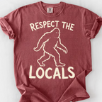 Respect The Locals T-Shirt — Brick